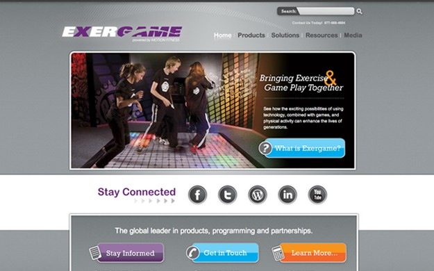 Exergame Fitness Showcase Screenshot